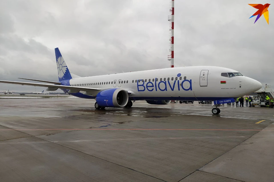 Первый Boeing 737 MAX 8 прилетел в Беларусь.