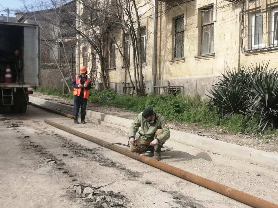 Водовод 1913 года давно нуждался в замене