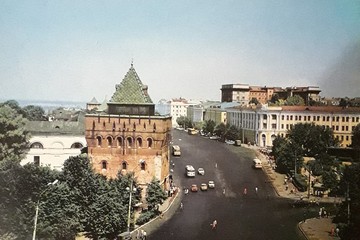 Площадь Минина и Пожарского в 1984 году. Фото: Г. Костенко