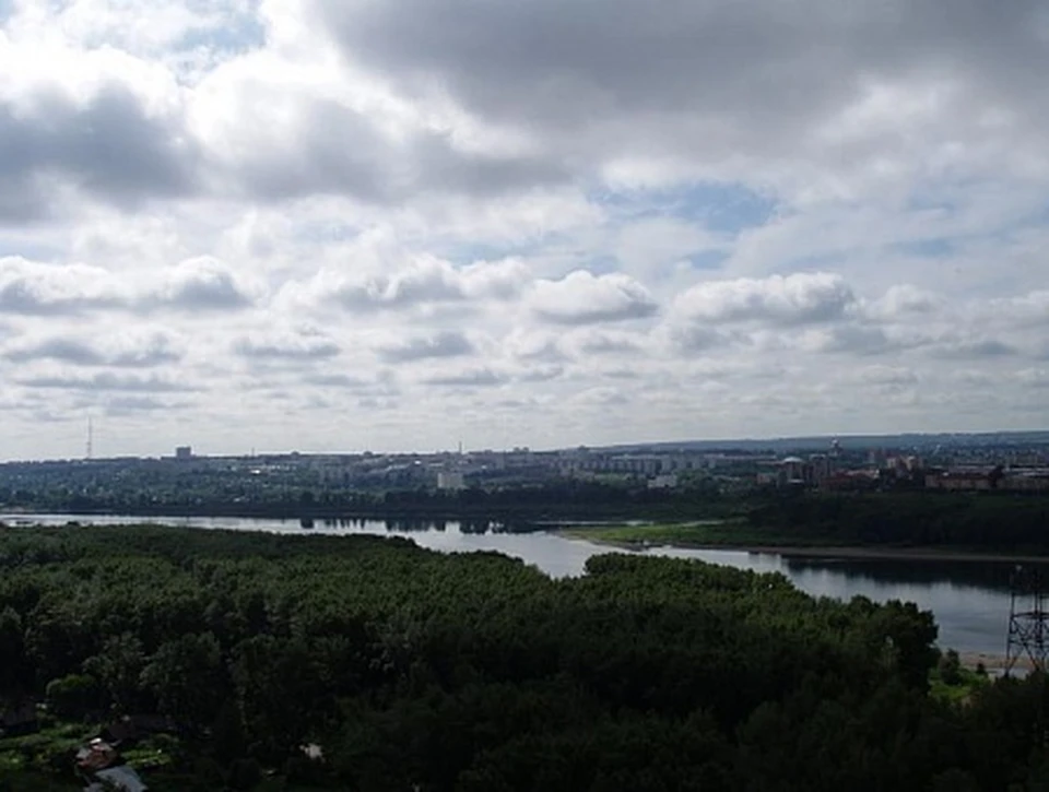 Новый район появится на правом берегу Томи. Фото: Администрация города Кемерово.