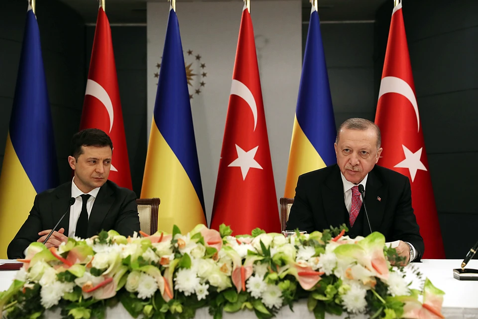 B разгар обострения на Донбассе Эрдоган ведет переговоры с Зеленским об очередных военных поставках Киеву