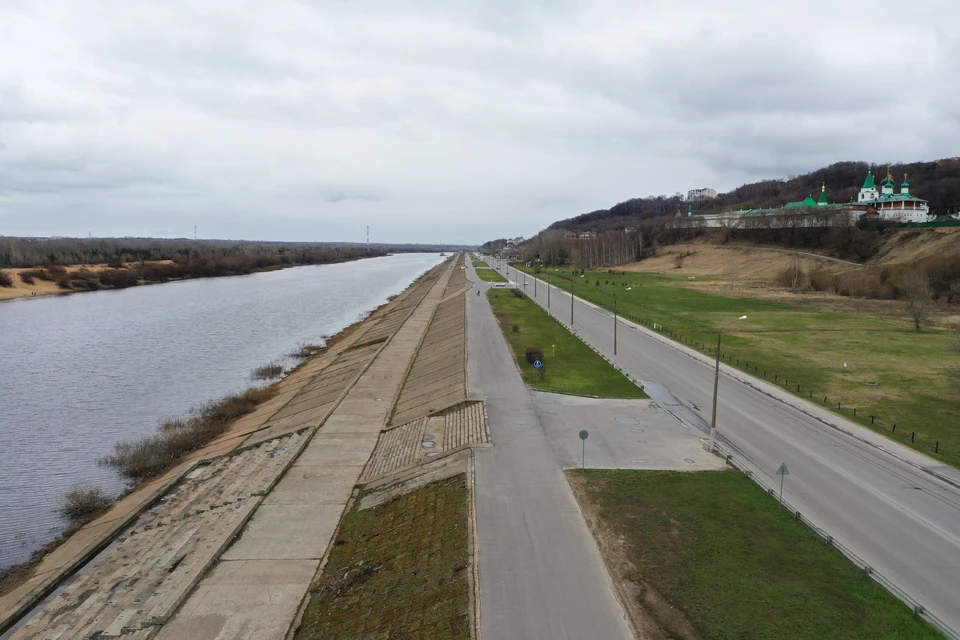 Набережная гребного канала в нижнем новгороде