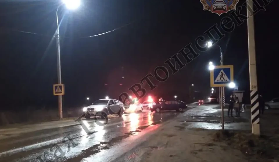 Женщина-пешеход спровоцировала аварию на трассе под Тулой