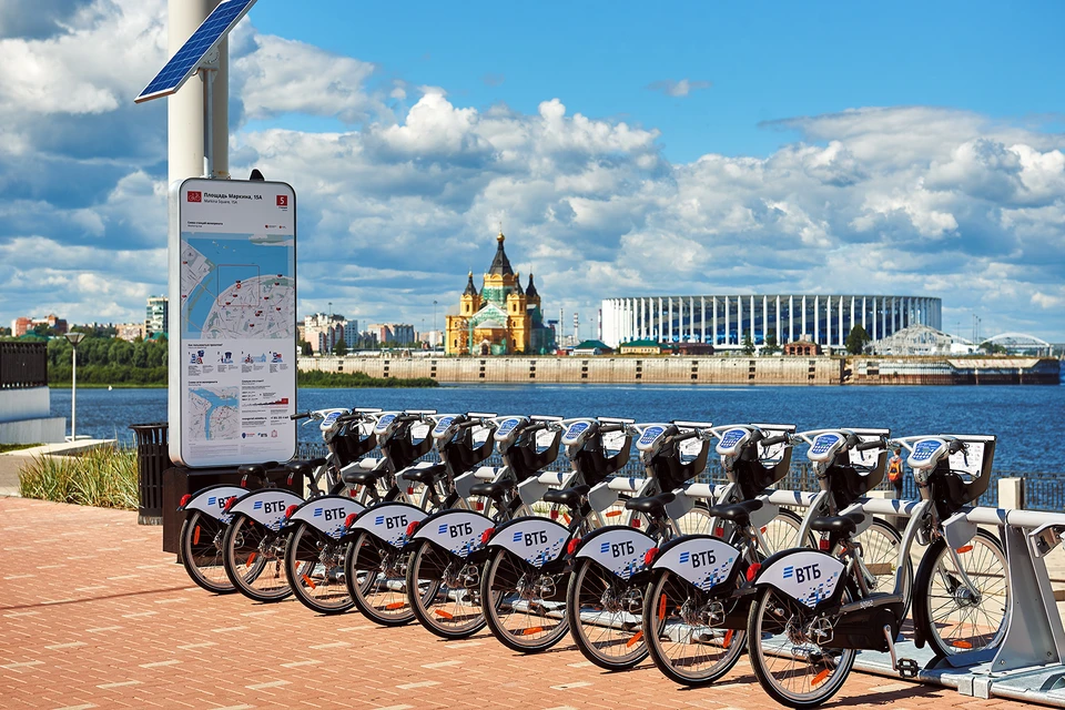 В Нижнем Новгороде открылся новый сезон велопроката «Велобайк». Фото: предоставлено КП