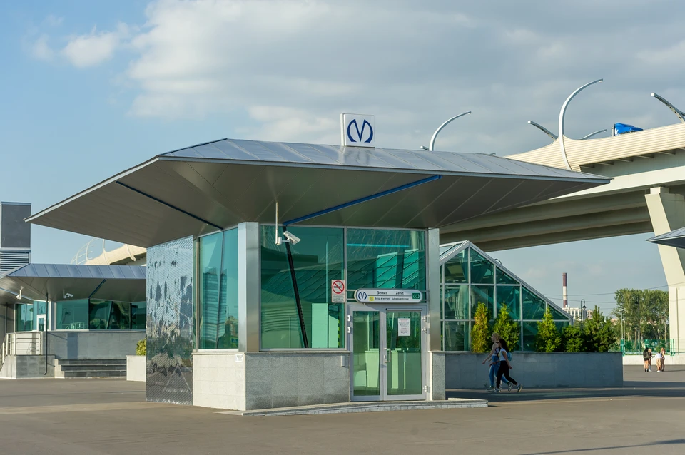 Станция "Зенит" откроется для пассажиров 2 мая.