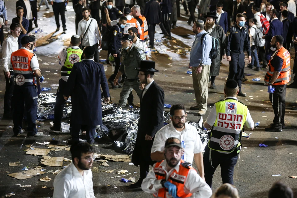 В Израиле 38 человек погибли на религиозном празднике при обрушении трибуны