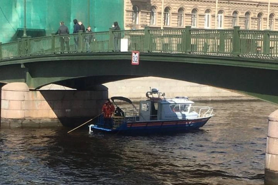 Из Фонтанки выловили труп без вести пропавшего мужчины