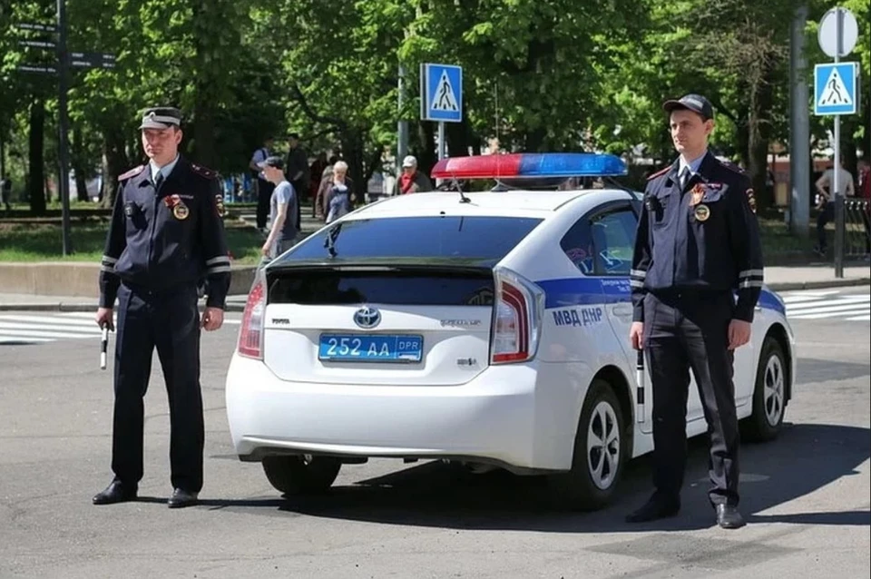 5 мая в центральной части Донецка временно ограничат движение транспорта. Фото: МВД ДНР