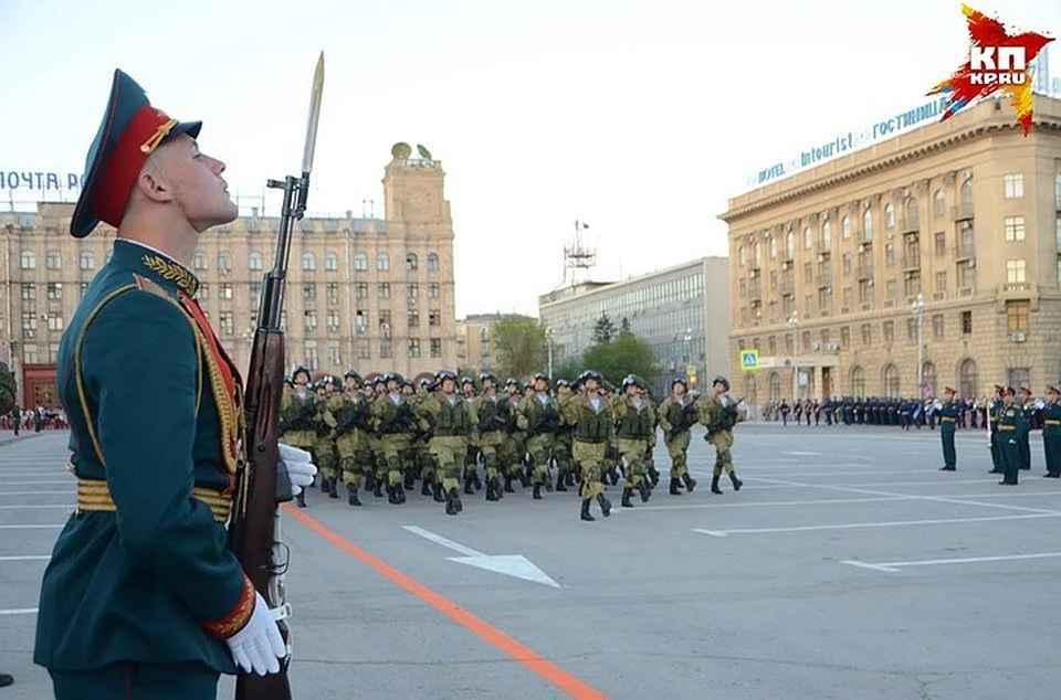 Генеральная репетиция парада в Волгограде пройдет 7 мая.