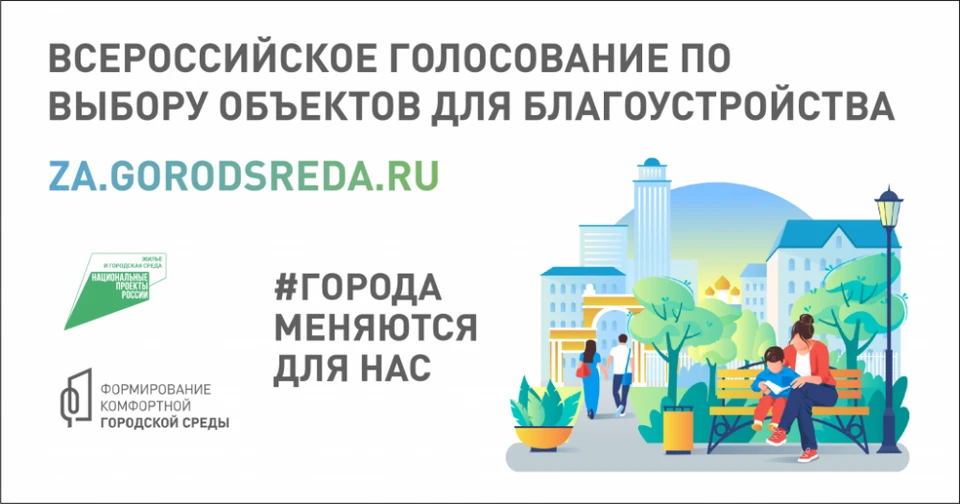 Более 11 тысяч жителей Удмуртии отдали свои голоса за пространства для благоустройства во Всероссийском голосовании