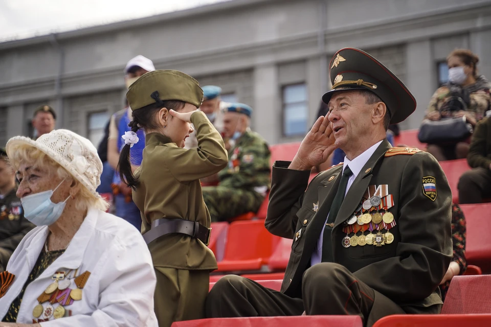 В Самаре встретили 76-й День Победы