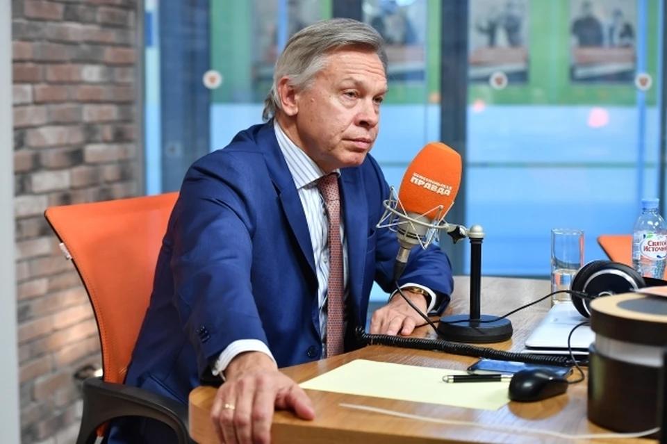 Алексей Пушков раскритиковал Владимира Зеленского за слова о том, что "Украина — центр Европы"