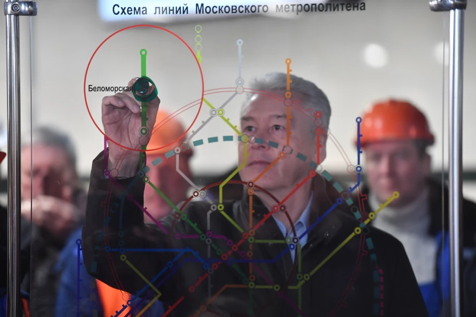 Сергей Собянин считает, что развитие метро должно идти на опережение, а не ждать рост пассажиропотока