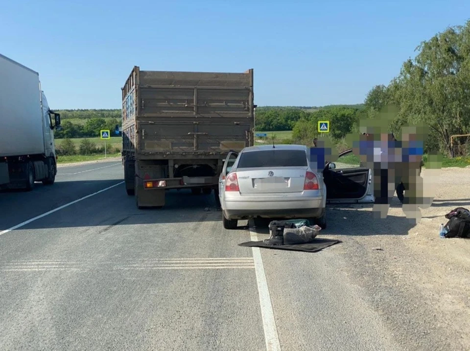 В Воскресенском районе произошла авария