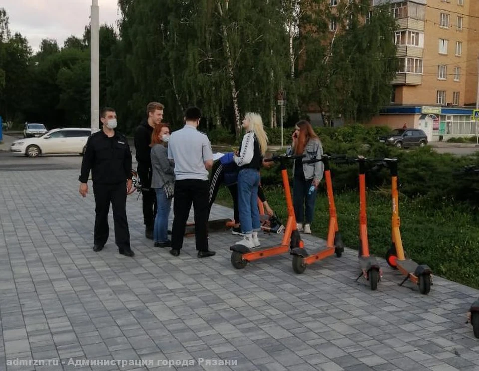 В Рязани проводят вечерние рейды по местам, где гуляет молодежь. Фото: admrzn.ru