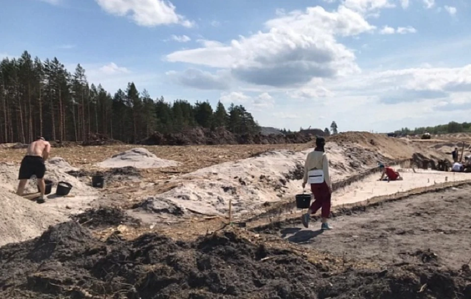 Стоянки древних кочевников обнаружили на месте строительства трассы М-12 в Нижегородской области. Фото: Автодор