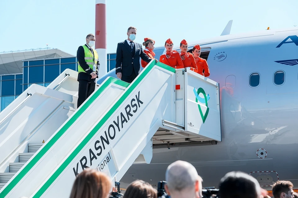 В аэропорту Красноярска открылся хаб «Аэрофлота»