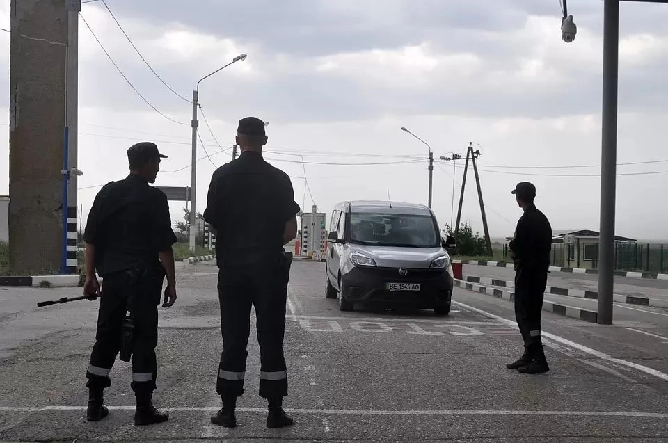 Российско-украинская граница.