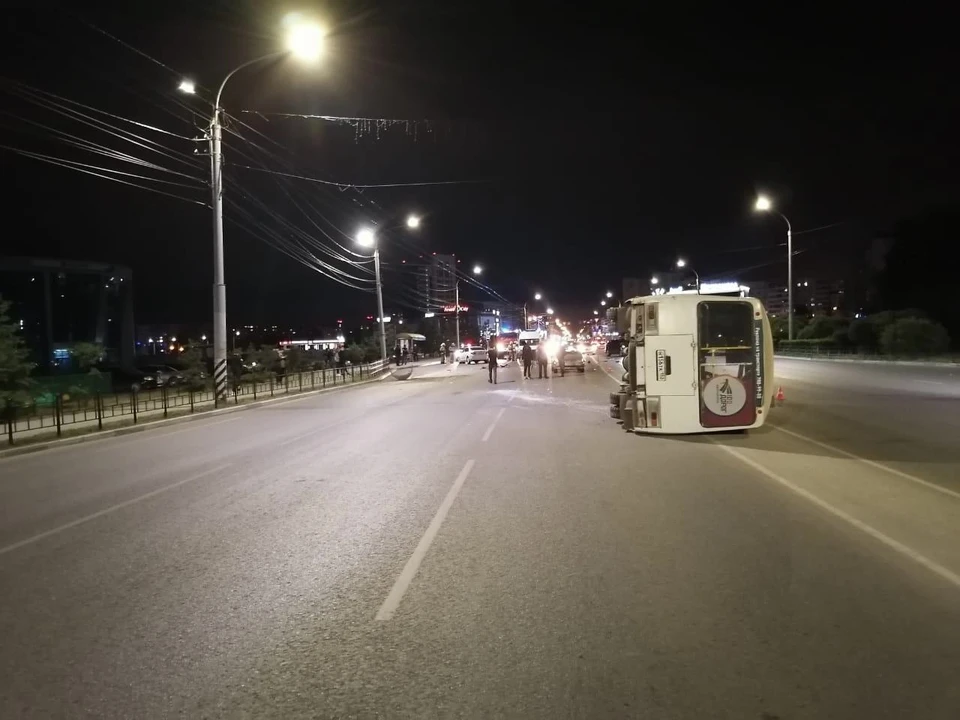 В автобусе находились дети. ФОТО: Госавтоинспекция по Омской области