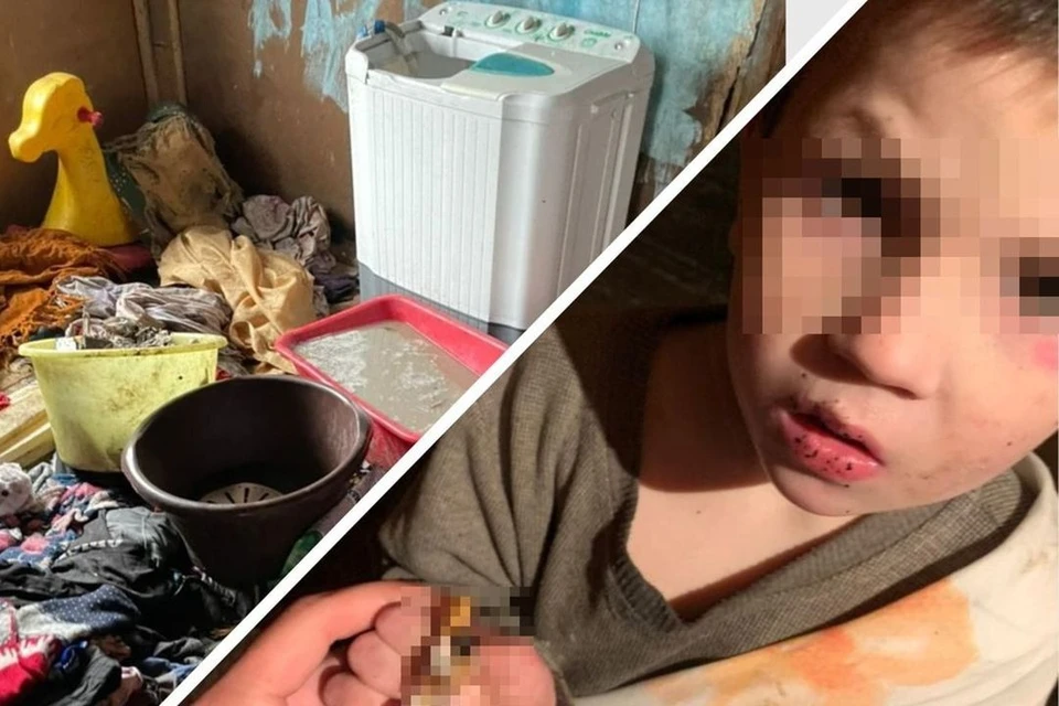 Прокуратура проводить проверку после того, как в соцсети появилось видео, на котором родные показали, как живут семеро детей. Фото: предоставлено Татьяной ОСАДЧЕЙ