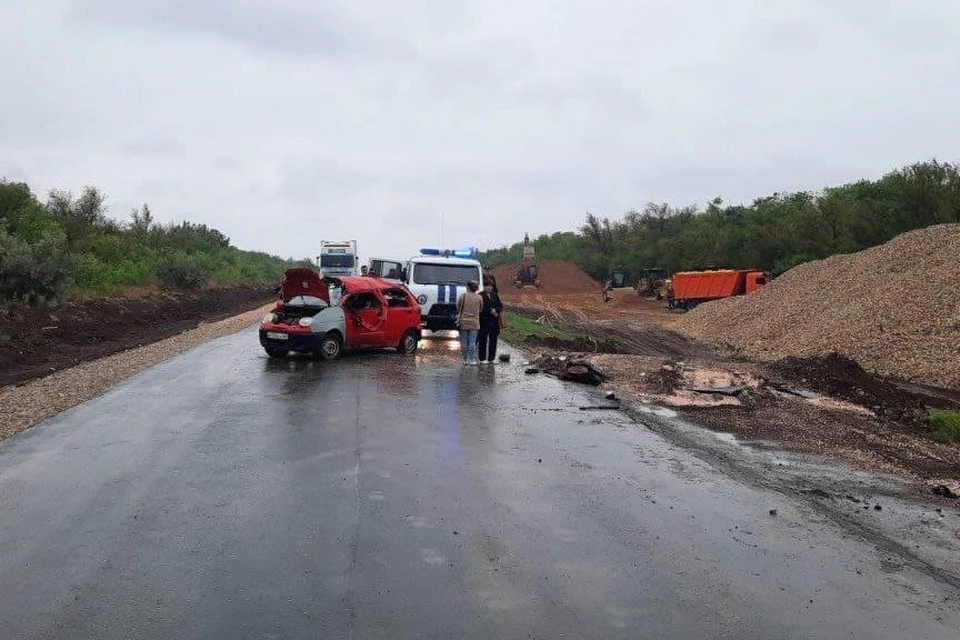 Водитель Daewooo Matiz разбился в Саратовской области