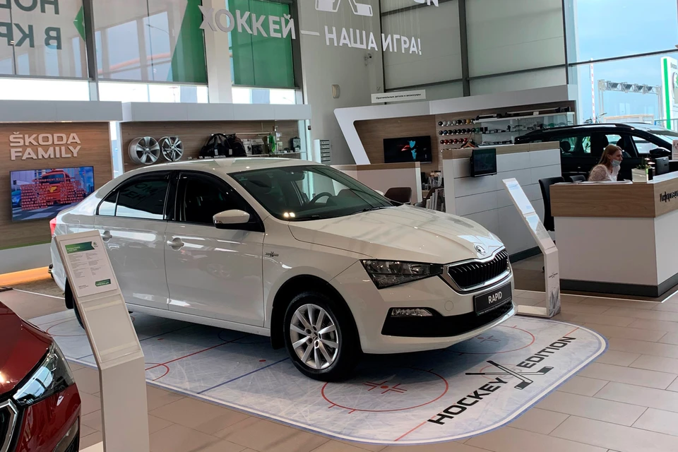 ŠKODA разделяет любовь России к хоккею.