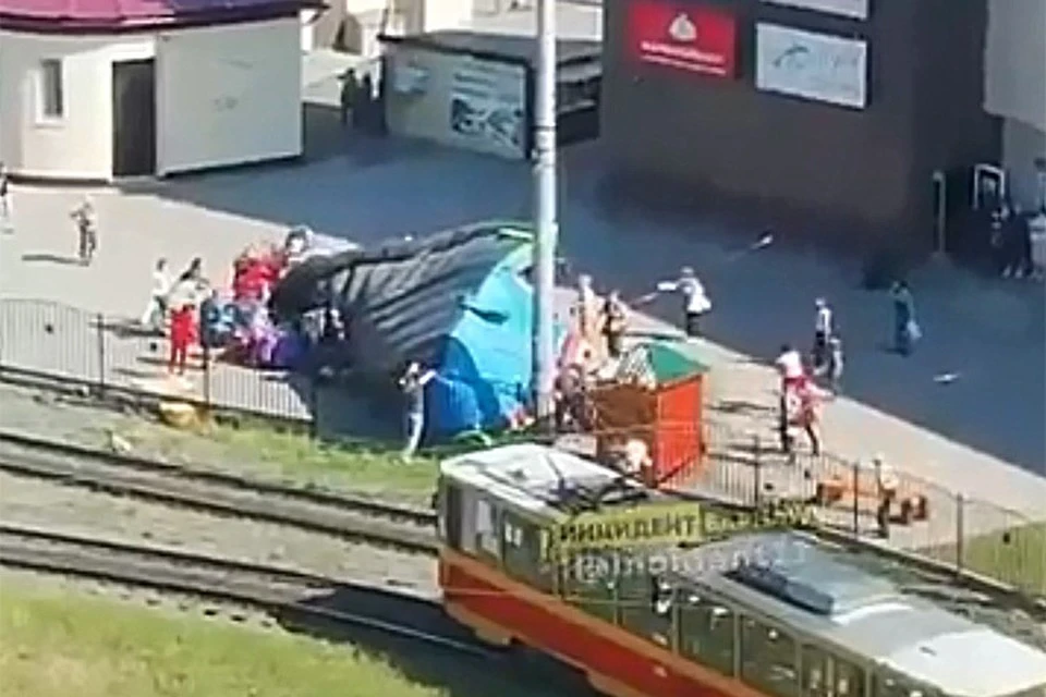 Скриншот видео со страницы "Инцидент Барнаул"