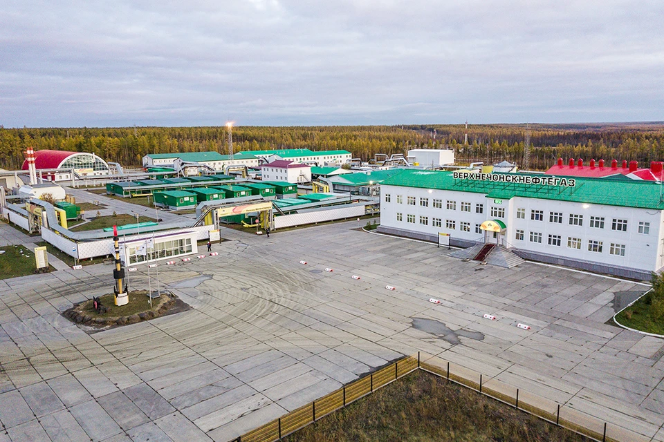 Вахтовый поселок на ВЧНГКМ. Фото: АО «Верхнечонскнефтегаз»
