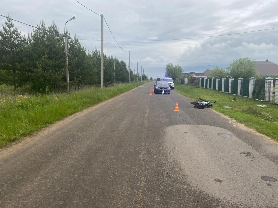 Подросток на мопеде угодил в ДТП
