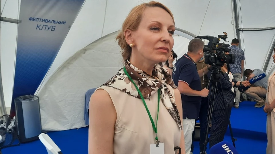 Илзе Лиепа побывала на ВолгаФесте в Самаре