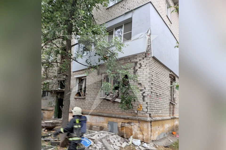 Взрыв газа произошел в многоквартирном доме в Нижнем Новгороде. ФОТО: предоставлено очевидцами.