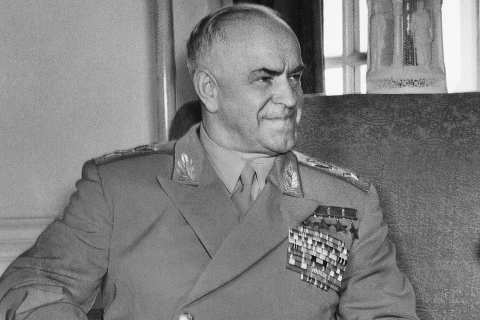 Маршал Советского Союза Георгий Константинович Жуков, 1957 год.