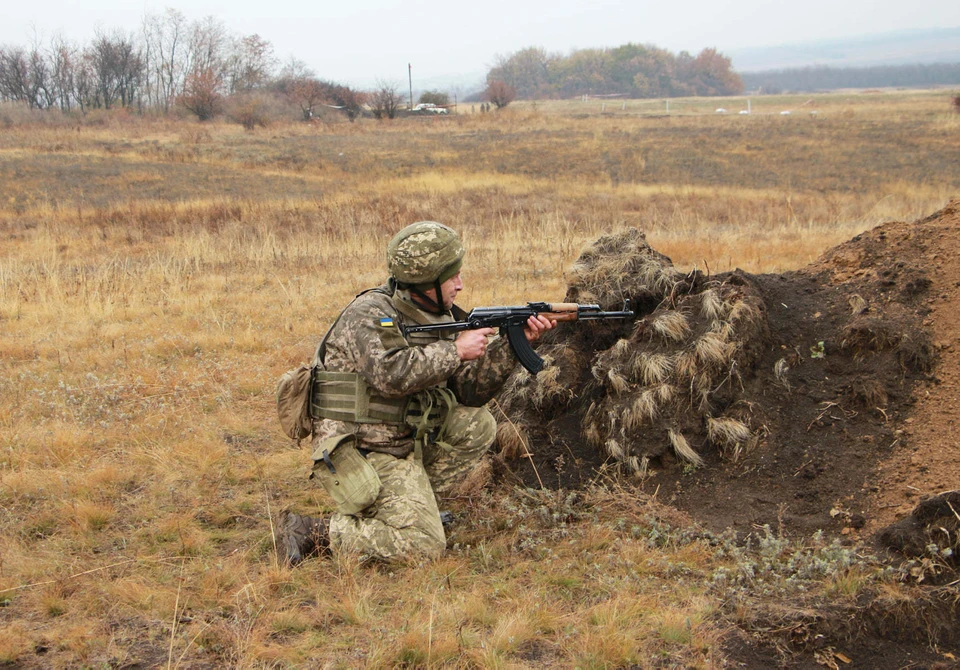 Украинская армия продолжает обстрелы. Фото: штаб ООС