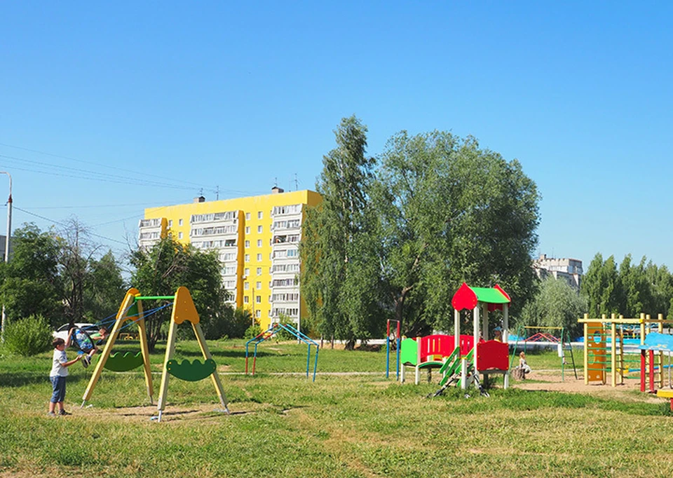 В Кстове открылась детская площадка при поддержке «ЛУКОЙЛ».