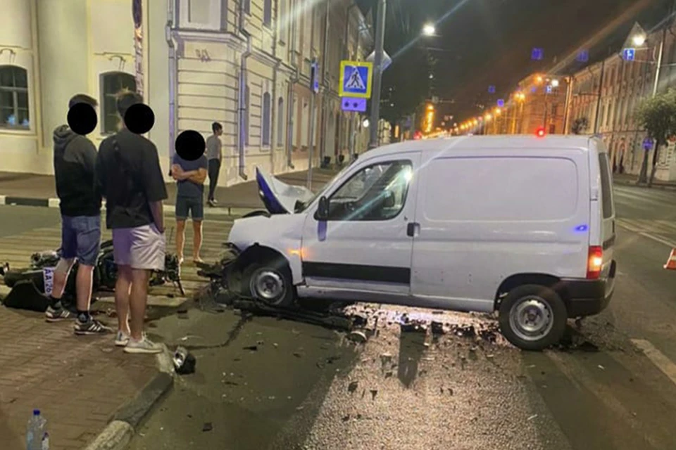 В ДТП посрадали двое Фото: vk.com/uvideno_v_tveri