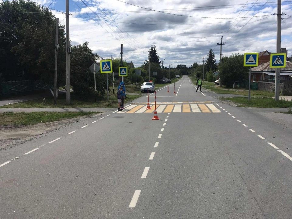 В Заводоуковске мальчик на велосипеде попал под колеса иномарки.