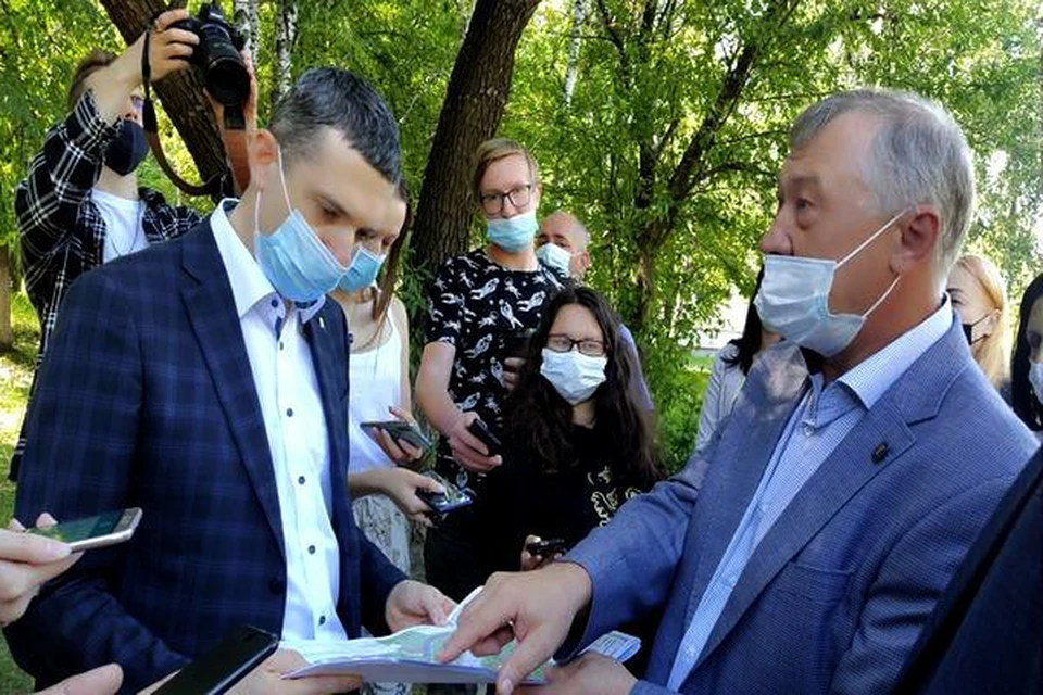Дошла очередь до благоустройства территории двух взвозов в центре Томска. Фото: сайт мэрии Томска