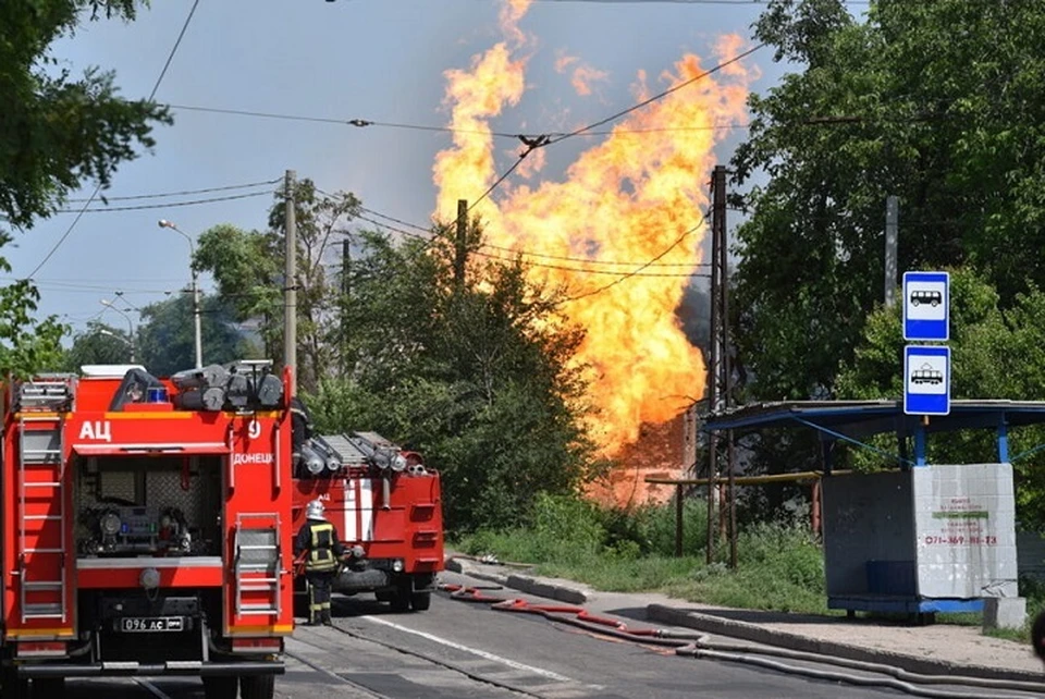 Взрыв на газопроводе произошел днем 16 июля. Фото: ДАН