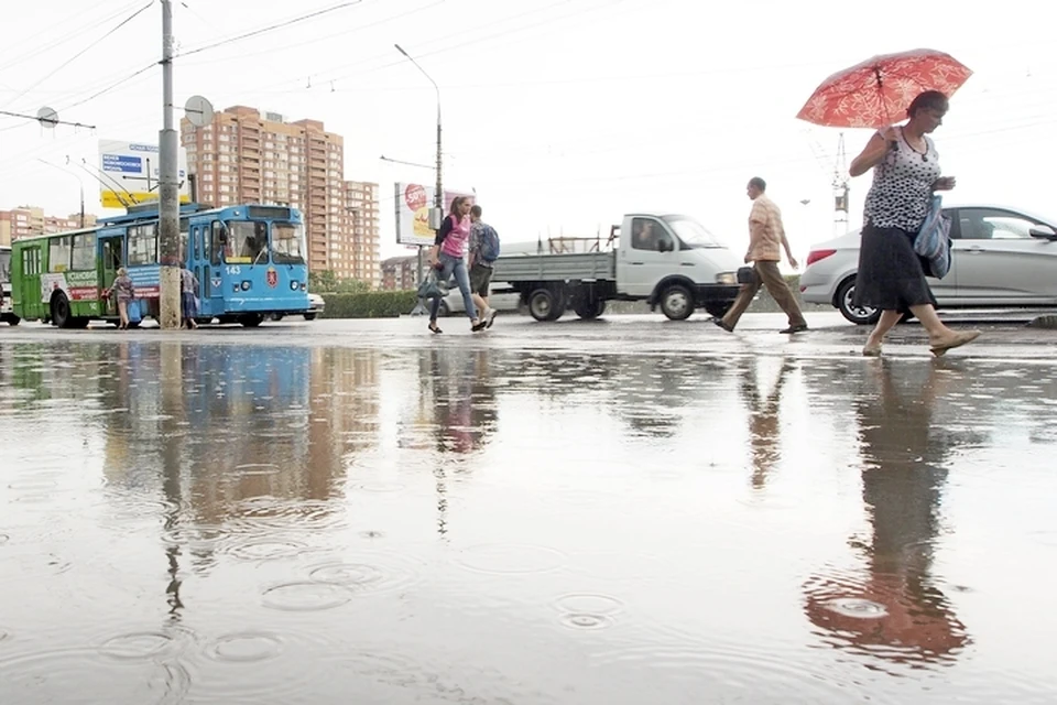 В Туле в понедельник снова будет гроза