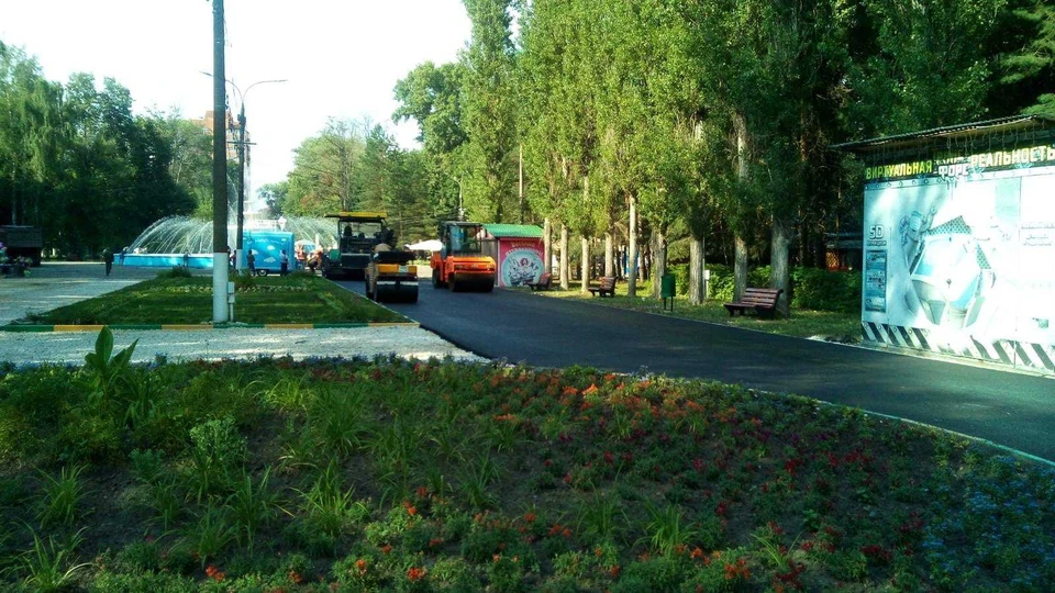 Аллею в Автозаводском парке заасфальтируют Фото: пресс-служба правительтсва Нижегородской области