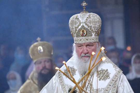 Патриарх Московский и всея Руси Кирилл.