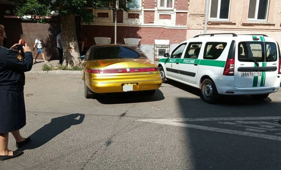 Если самарец не погасит задолженность, то эксклюзивное авто уйдет с молотка. Фото: ФССП по Самарской области