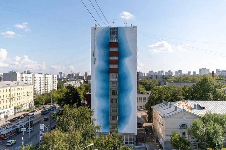 Высота объекта 36 метров. Фото: пресс-служба Уральского института управления