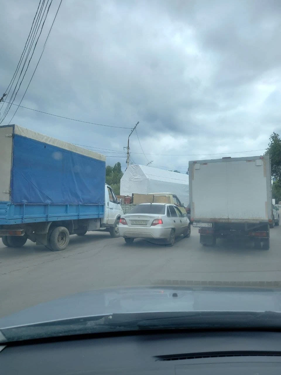 Фотографию прислал очевидец