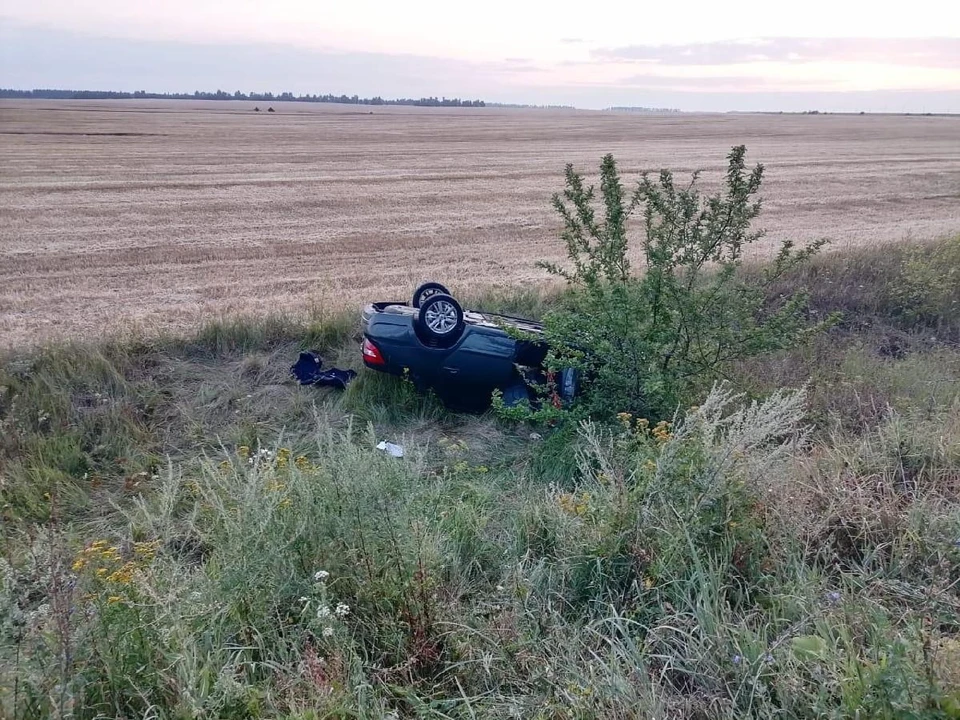 Авария случилась в ночь на 27 июля недалеко от поселка Ухолово. Фото: ryazpressa.ru