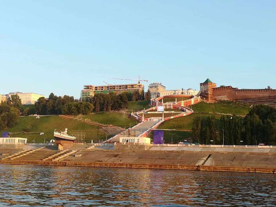 Церемонию открытия Чкаловской лестницы покажут в прямом эфире 1 августа.