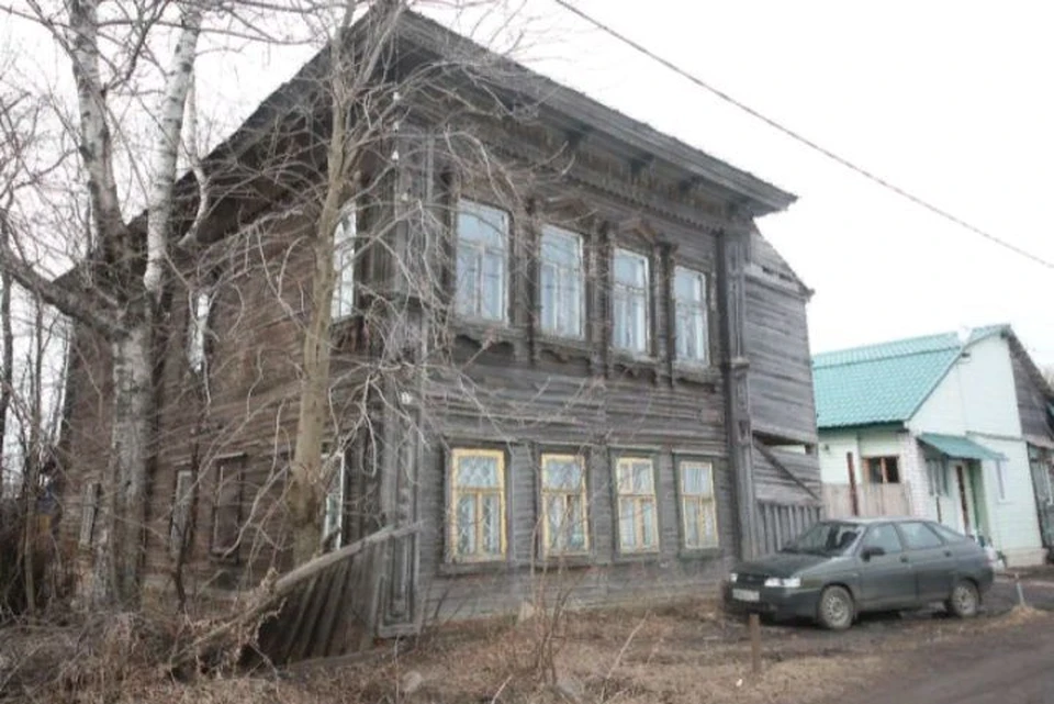 В Ярославле выставили на продажу исторический деревянный дом