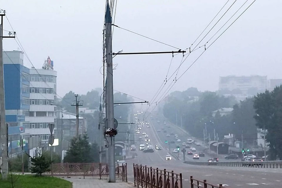 Окутанными дымом остаются 7 районов Иркутской области. Фото: Яна Лисина