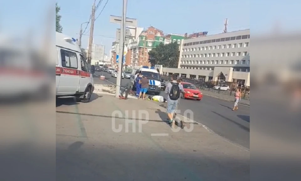 В центре Перми насмерть сбили велосипедиста.