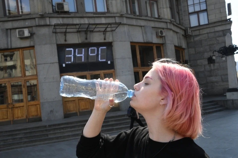 Днем 25 августа воздух в Уфе прогрелся до 34,5 градуса